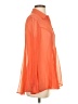 Bebe 100% Silk Orange Blouse Size XS - photo 4