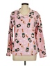 Assorted Brands 100% Polyester Pink Pullover Sweater Size L - photo 1