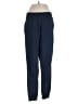 Balance Collection Solid Blue Casual Pants Size S - photo 1