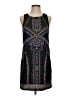 Flying Tomato 100% Polyester Graphic Black Casual Dress Size S - photo 1