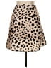 Aqua Animal Print Tan Casual Skirt Size XS - photo 2
