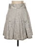 SEARLE Metallic Silver Formal Skirt Size 4 - photo 2