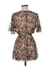 Assorted Brands 100% Polyester Animal Print Brown Cocktail Dress Size M - photo 2