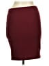 Forever 21 Solid Burgundy Formal Skirt Size M - photo 2