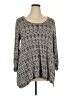 PREMISE Gray 3/4 Sleeve Top Size XXL - photo 1