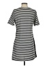 Pixley Stripes Black Casual Dress Size S - photo 2