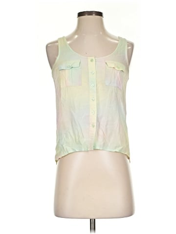Nollie Sleeveless Button-Down Shirt (view 1)
