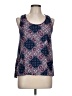 Red Camel 100% Rayon Blue Sleeveless Blouse Size L - photo 1