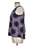 Red Camel 100% Rayon Blue Sleeveless Blouse Size L - photo 5