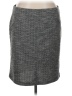Elle Chevron-herringbone Gray Casual Skirt Size XL - photo 1