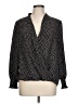 Unbranded Polka Dots Black 3/4 Sleeve Blouse Size L (estimated) - photo 1