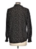 Unbranded Polka Dots Black 3/4 Sleeve Blouse Size L (estimated) - photo 2