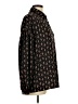 Molly Bracken 100% Polyester Paisley Black Long Sleeve Blouse Size L - photo 4
