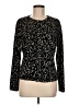 Talbots Polka Dots Black Pullover Sweater Size M - photo 1