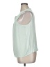 Elle 100% Polyester Green Sleeveless Blouse Size XL - photo 5