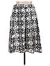 NY Collection Print Gray Casual Skirt Size L - photo 2