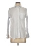 J.Crew 100% Cotton Stripes Gray Long Sleeve Button-Down Shirt Size 4 - photo 1