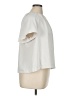 Worthington 100% Polyester Ivory Short Sleeve Blouse Size XL - photo 4