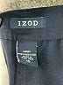 IZOD 100% Polyester Solid Black Shorts Size 10 - photo 3