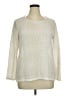Chico's Metallic Ivory Pullover Sweater Size XL (3) - photo 1