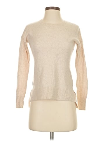 Aqua Cashmere Pullover Sweater (view 1)