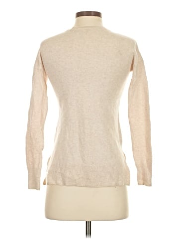 Aqua Cashmere Pullover Sweater (view 2)