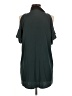 XXI 100% Polyester Green Short Sleeve Blouse Size M - photo 2