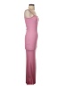 Shein Solid Pink Cocktail Dress Size S - photo 4