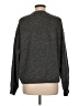 H&M Solid Gray Pullover Sweater Size M - photo 2