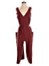 Athleta Solid Burgundy Jumpsuit Size S - photo 1