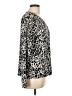 Tahari Black Long Sleeve Blouse Size L - photo 4