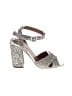 Tabitha Simmons Silver Heels Size EU 38 - photo 1