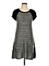 Style&Co Metallic Silver Casual Dress Size L - photo 1