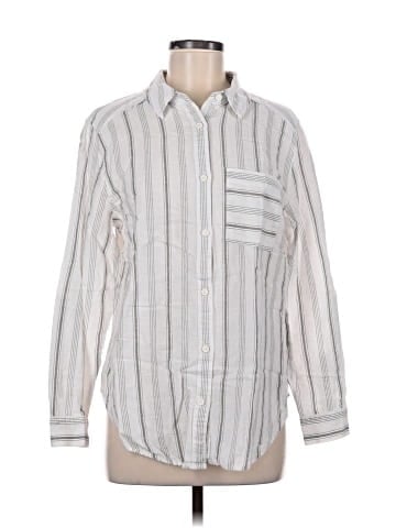 Liz Claiborne Long Sleeve Button-Down Shirt (view 1)