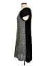 Style&Co Metallic Silver Casual Dress Size L - photo 5