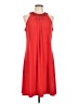 Assorted Brands Solid Red Cocktail Dress Size L (estimated) - photo 1