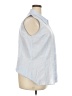 Lane Bryant Blue Sleeveless Button-Down Shirt Size 18 (estimated) - photo 4