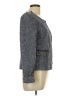 Ann Taylor Tweed Blue Gray Jacket Size L (estimated) - photo 4