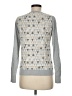 Bass 100% Cotton Argyle Silver Pullover Sweater Size M - photo 2