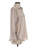Zara Tan Long Sleeve Blouse Size S - photo 4