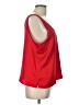 Vince Camuto 100% Polyester Red Sleeveless Top Size L - photo 4