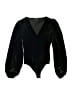 Express Black Long Sleeve Blouse Size XS - photo 1