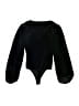 Express Black Long Sleeve Blouse Size XS - photo 2