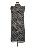 CeCe 100% Polyester Animal Print Black Casual Dress Size M - photo 2