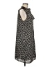 CeCe 100% Polyester Animal Print Black Casual Dress Size M - photo 4
