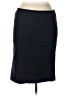 The Limited Solid Black Blue Formal Skirt Size 12 - photo 1
