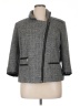 Sejour Chevron-herringbone Gray Coat Size 16w - photo 1