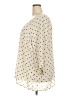 Torrid 100% Polyester Polka Dots Ivory 3/4 Sleeve Blouse Size 3X Plus (3) - photo 5