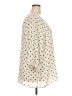 Torrid 100% Polyester Polka Dots Ivory 3/4 Sleeve Blouse Size 3X Plus (3) - photo 4