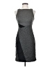 Classiques Entier Chevron-herringbone Gray Cocktail Dress Size 2 - photo 1